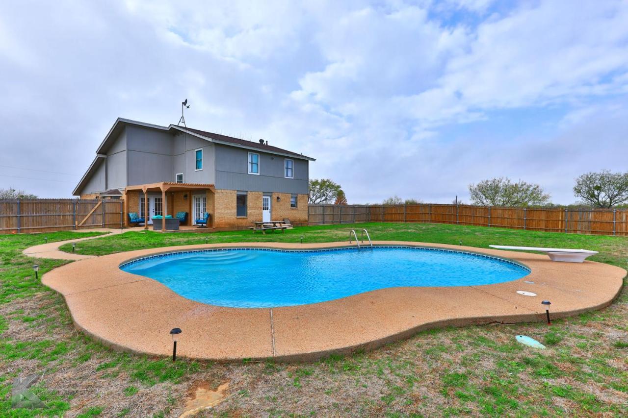 Lazy Boho Resort: Roomy Lux. Home W/ Private Pool Abilene Exterior photo